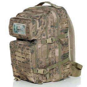 Bushlove Lazer Cut 50 lt Jandarma Bej Tactical Mollesystem Taktik ve Outdoor Çanta