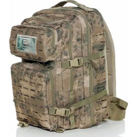 Bushlove Lazer Cut 50 lt Jandarma Bej Tactical Mollesystem Taktik ve Outdoor Çanta