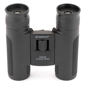 Bushman T 10x25 Çift Gözlü Siyah Dürbün