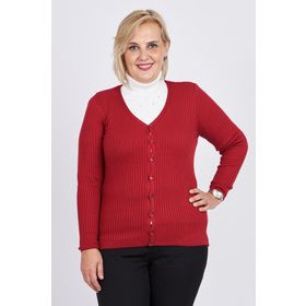 Büşra 3997258 Kırmızı Kadın Hırka