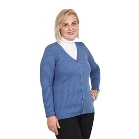 Büşra 3997258 Mavi Kadın Hırka