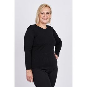 Büşra 3998214 Siyah Kadın Kazak