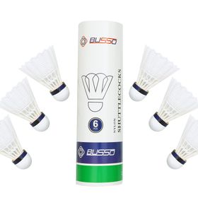 Busso BS-509 6'lı Naylon Badminton Topu