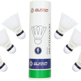 Busso BS-509 6'lı Naylon Badminton Topu