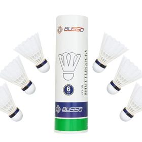 Busso BS-509 6'lı Naylon Badminton Topu