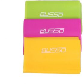Busso BS104 150X15 cm 3' Lü Pilates Bandı