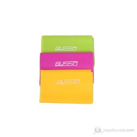 Busso BS104 150X15 cm 3' Lü Pilates Bandı