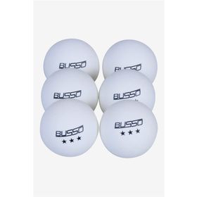 Busso BS23021 6'lı Beyaz Masa Tenisi Topu