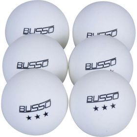 Busso BS23021 6'lı Beyaz Masa Tenisi Topu