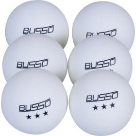 Busso BS23021 6'lı Beyaz Masa Tenisi Topu
