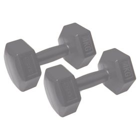 Busso CMT-40-Köşeli Plastik Dambıl Set