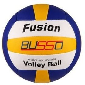 Busso Fusion Beyaz-Mavi-Sarı Voleybol Topu