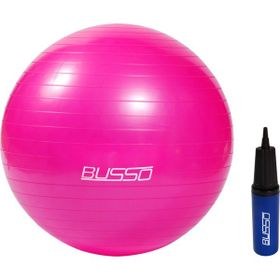 Busso GYM-55 Pompalı Fuşya 55 cm Pilates Topu