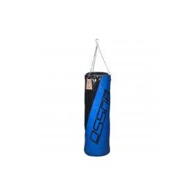 Busso Mavi 70x30 cm Askı-Zincir Aparatlı Boks Torbası