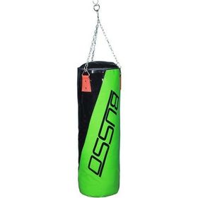 Busso Yeşil 60x25 cm Askı-Zincir Aparatlı Boks Torbası
