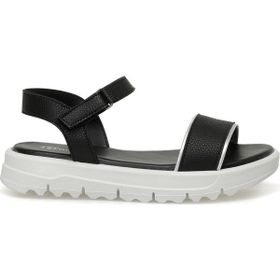 Butigo 23S-056 3FX Siyah Kadın Düz Sandalet