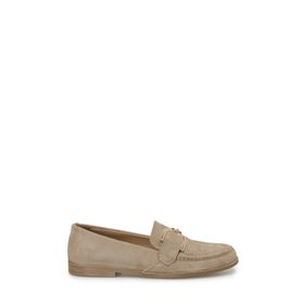Butigo 24S-025 4FX Bej Kadın Loafer Ayakkabı