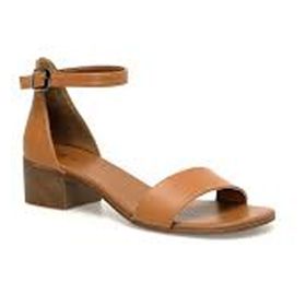 Butigo 24S-097 4FX Taba Topuklu Kadın Sandalet