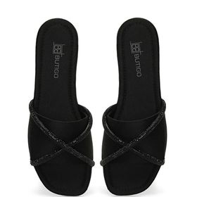 Butigo 24S-618 4FX Siyah Kadın Terlik