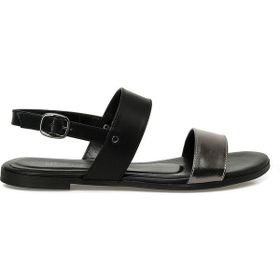 Butigo 25S-270 5FX Siyah Kadın Düz Sandalet