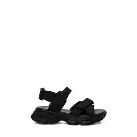 Butigo 25S-600 5FX Siyah Kadın Spor Sandalet