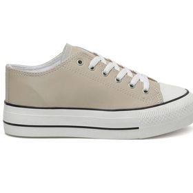 Butigo Boston 3PR Bej Kadın Klasik Sneaker