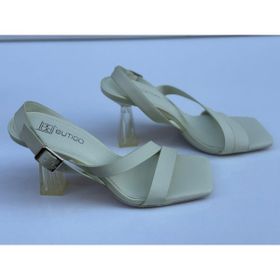 Butigo INT1223Y078 3FX Beyaz Kadın Topuklu Sandalet