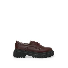 Butigo Shea 2PR Bordo Kadın Loafer Ayakkabı
