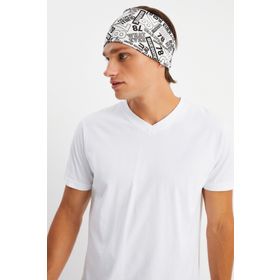 Butikgiz Erkek Pamuklu Penye Saç Bandı Bandana