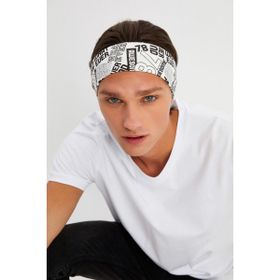 Butikgiz Erkek Pamuklu Penye Saç Bandı Bandana