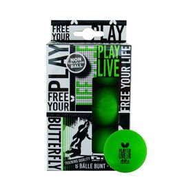 Butterfly Free Your Style 6lı Masa Tenisi Antrenman Topu
