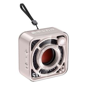 Butu DW12 Taşınabilir Mini Bej Bluetooth Hoparlör