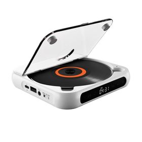 Butu KC-918 LCD Ekranlı CD Çalar Ses Tekrarlayıcı Taşınabilir Beyaz Bluetooth Hoparlör