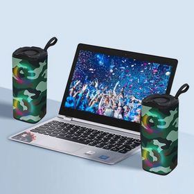 Butu LM-882 Taşınabilir RGB Kamuflaj Bluetooth Hoparlör