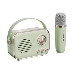 Butu P33 Plus Mikrofonlu Yeşil Bluetooth Hoparlör