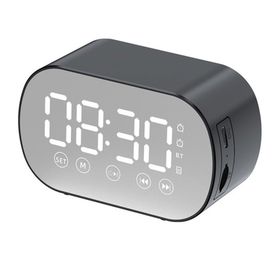 Butu S15 Alarm Saatli 5.0 Siyah Bluetooth Hoparlör