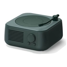 Butu X17 Yuvarlak Vintage Kablosuz Yeşil Bluetooth Hoparlör