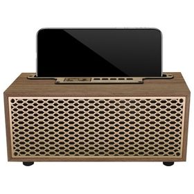 Butu XM-5H Vintage Ahşap Kablosuz Kahve Bluetooth Hoparlör