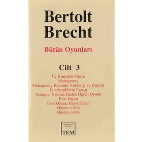 BÜTÜN OYUNLARI 3 - BERTOLT BRECHT (ISBN:9789758106363)
