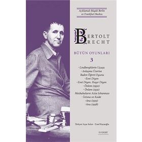 BÜTÜN OYUNLARI 3 - BERTOLT BRECHT (ISBN:9789758106363)