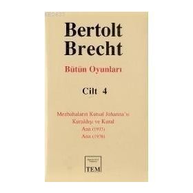 BÜTÜN OYUNLARI 4 - BERTOLT BRECHT (ISBN:9789758106394)