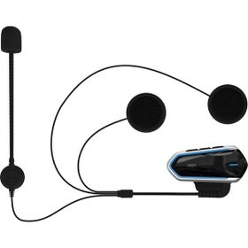 Buyfun B35 Mavi Motosiklet Kaskı 4.1 EDR Bluetooth Kulaklık