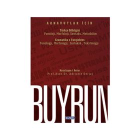 Buyrun - Arnavutlar İçin Türkçe Dilbilgisi - Gramatika e Turqishtes - Adriatik Derjaj
