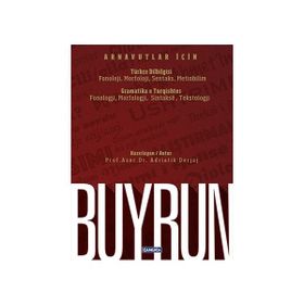 Buyrun - Arnavutlar İçin Türkçe Dilbilgisi - Gramatika e Turqishtes - Adriatik Derjaj