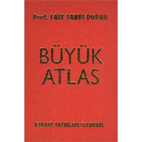 Büyük Atlas Ciltli - Prof. Faik Sabri Duran