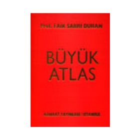 Büyük Atlas Ciltli - Prof. Faik Sabri Duran