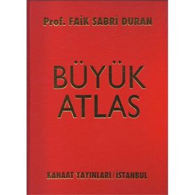 Büyük Atlas Ciltli - Prof. Faik Sabri Duran