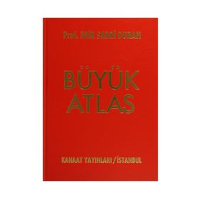 Büyük Atlas Ciltli - Prof. Faik Sabri Duran