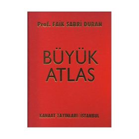 Büyük Atlas Ciltli - Prof. Faik Sabri Duran