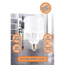 Büyük Boy Torch Ampul Led Ampul Sanayi Tipi 50 Watt Led Ampul